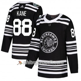 Män Ishockey Chicago Blackhawks Tröja Patrick Kane 88 2019 Winter Classic Adidas Svart Authentic